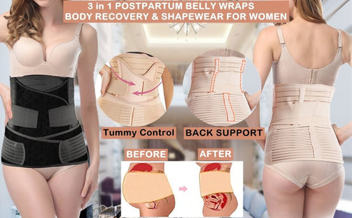 Emi's 3-in-1 Abdominal & Back Support Belt