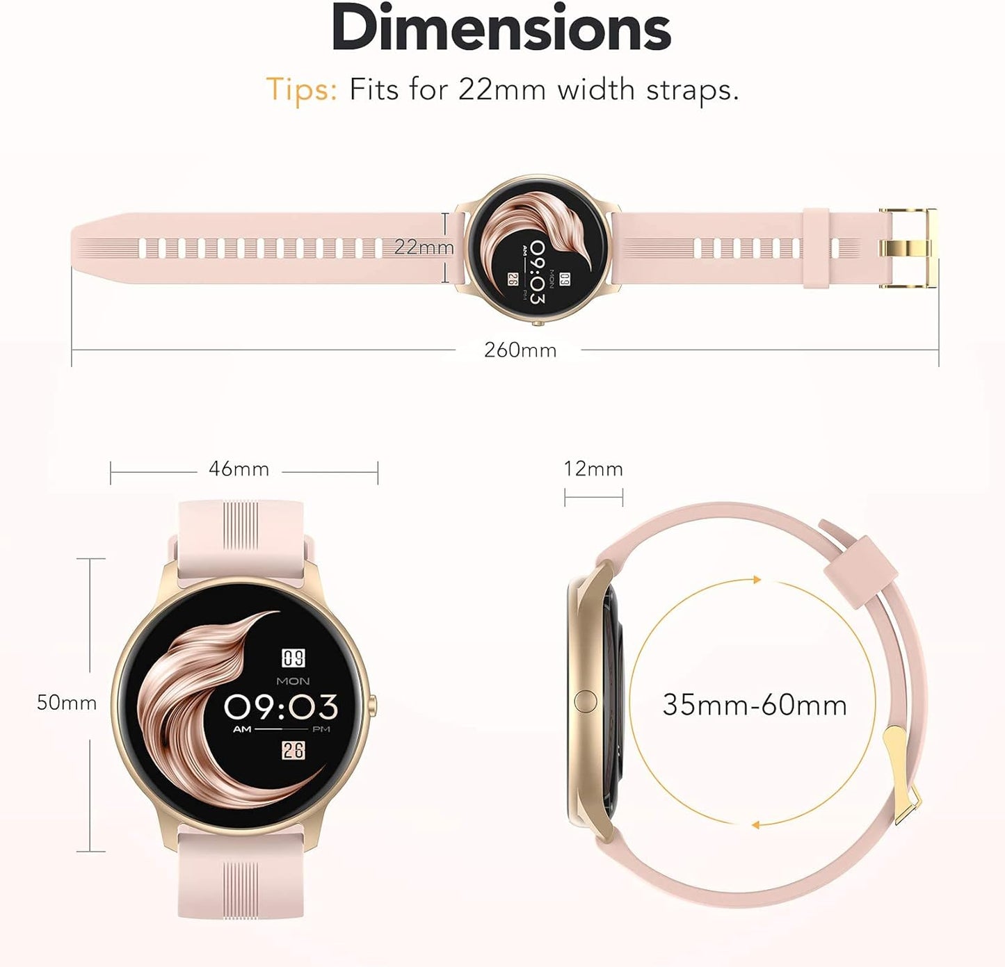 Elegance Fit Smart Watch