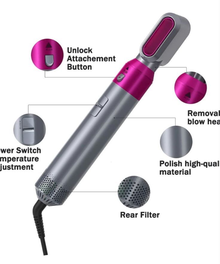 Emi's Fashion Ultimate 5-in-1 Hair Styling Curler