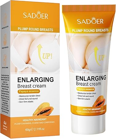 Firming and Lifting Breast Cream | Breast Augmentation for Growth, Natural Papaya and Coconut Cream for Quick Results, Lift and Firmness, Breast Gaimety