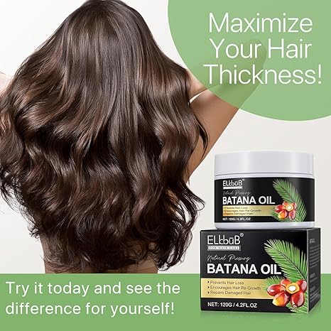 Raw Batana Oil for Hair Growth - 100% Natural Organic Hair Oils for Growth and Thickness from Honduras, Hair Loss Treatments for Black Women Men