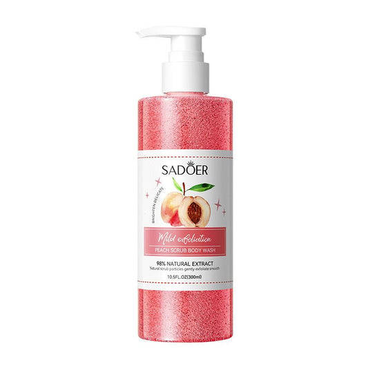 SADOER Peach Scrub Body Wash 500ml