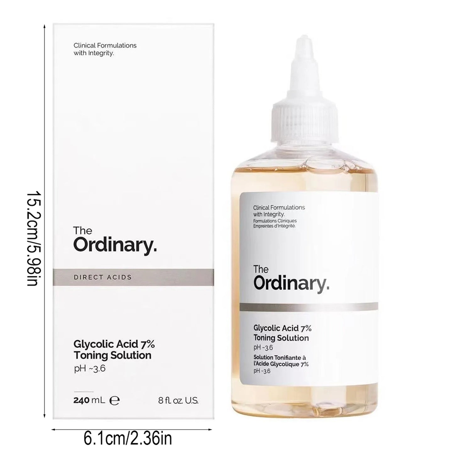 The Ordinary Glycolic Acid 7% Toning Solution 240ml