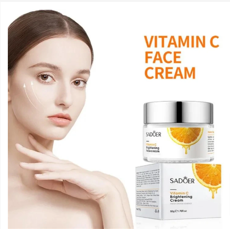 Vitamin C Brightening Face Cream Sadoer, Moisturizer mabox Vitamin C