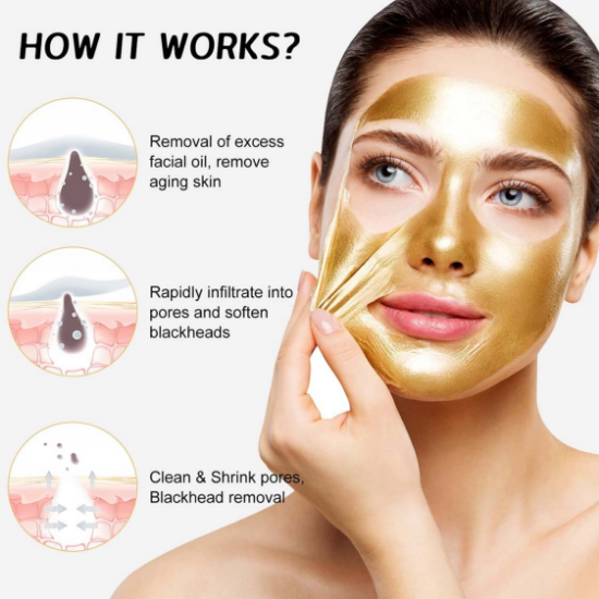 Golden Collagen peel off mask