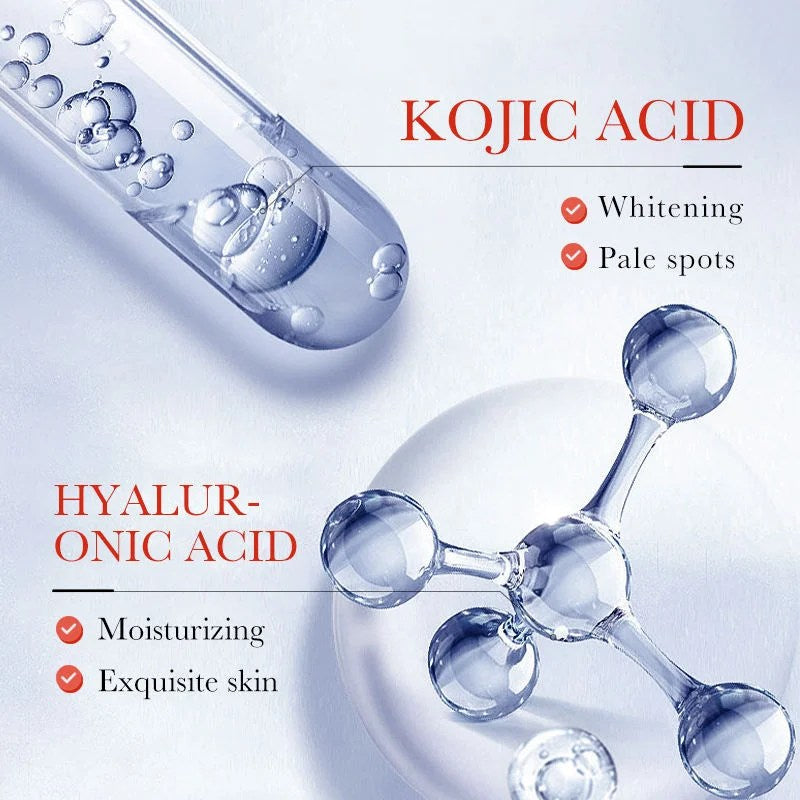 Organic Kojic Acid Freckle Remover Skin Repair Lotion Moisturize Whitening Face Cream For Dark Black Skin