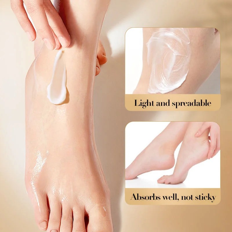 Organic Bone Collagen Anti-Wrinkle Foot Cream Nourishing Repair Lotion Foot Moisturizer Cracked Skin Dry Feet Foot Cream