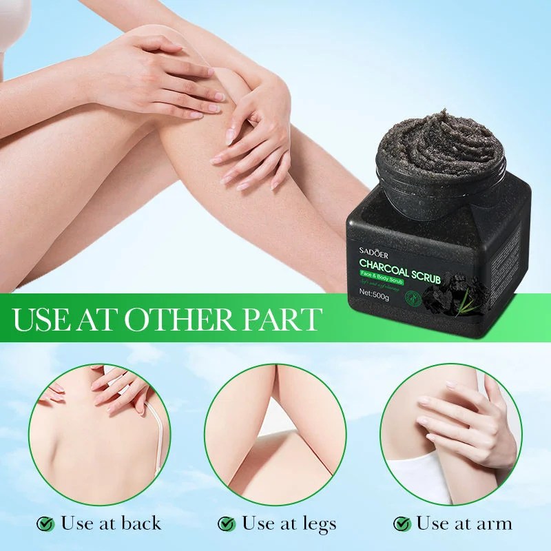 OEM Bamboo Charcoal Body Scrub