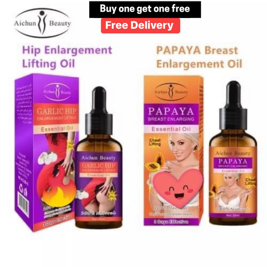 Garlic Essence Hip Lifting Oil+papaya Breast &nbsp;Essential Oil for Body Shaping