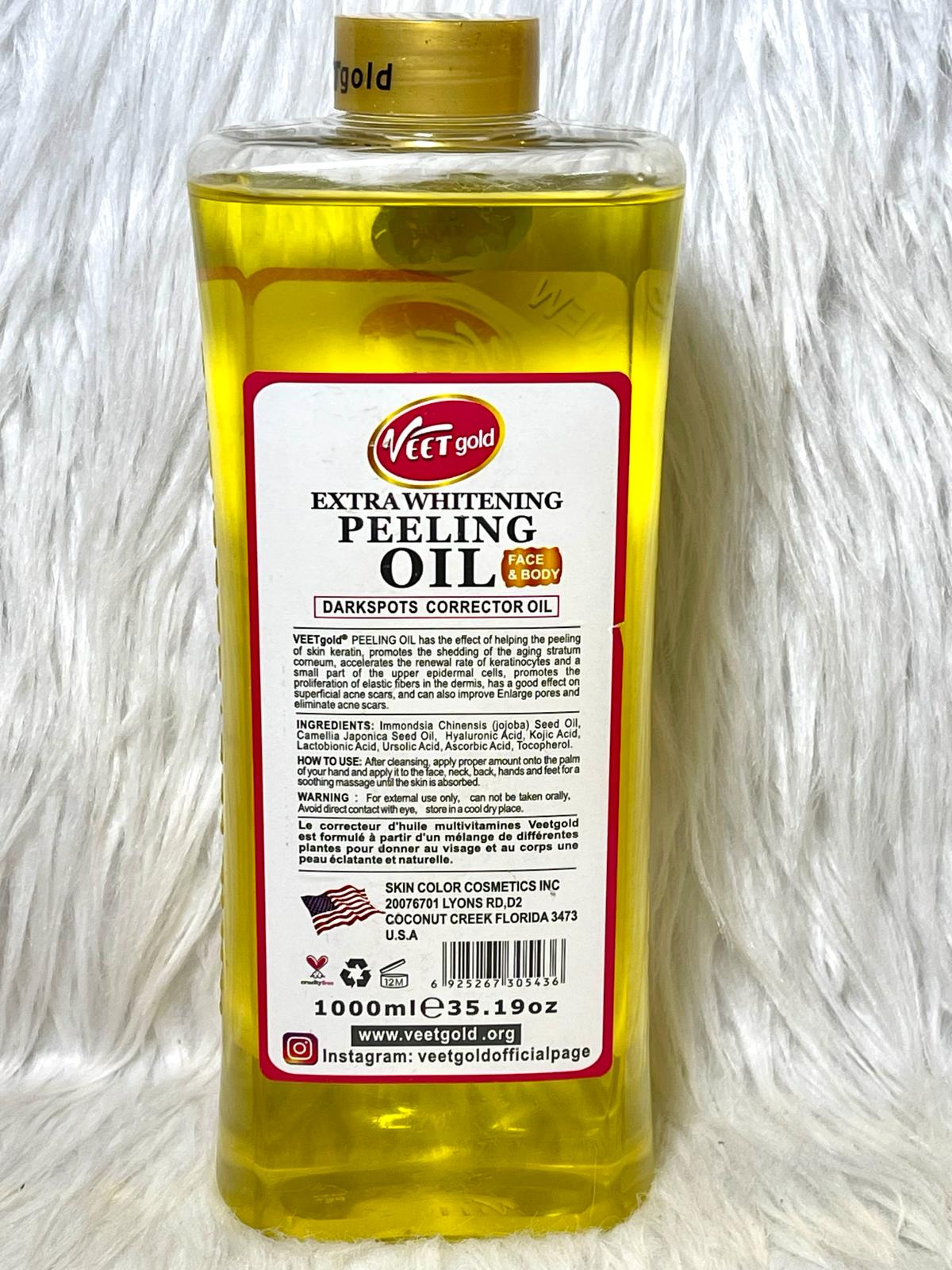 Extra Peeling Oil For Skin Brightening Moisturizing 1000 ml