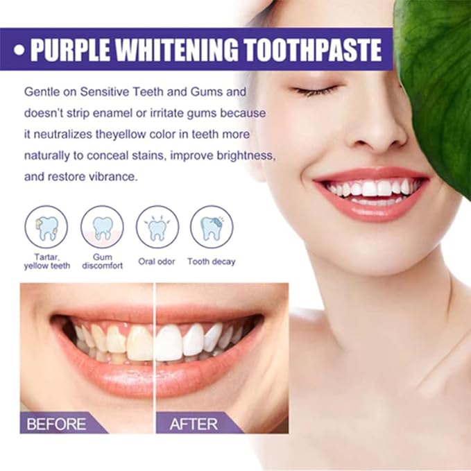 Emi's Purple Whitening Toothpaste