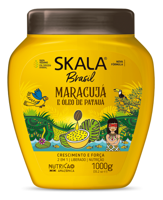 SKALA Brazil Hair Mask ( 1000 grams) Maracujá e Óleo de Patauá